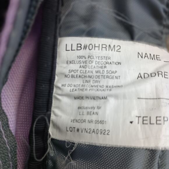 L L. Bean Laptop Large Carry Outdoor Travel Backpack - Picture 6 of 12